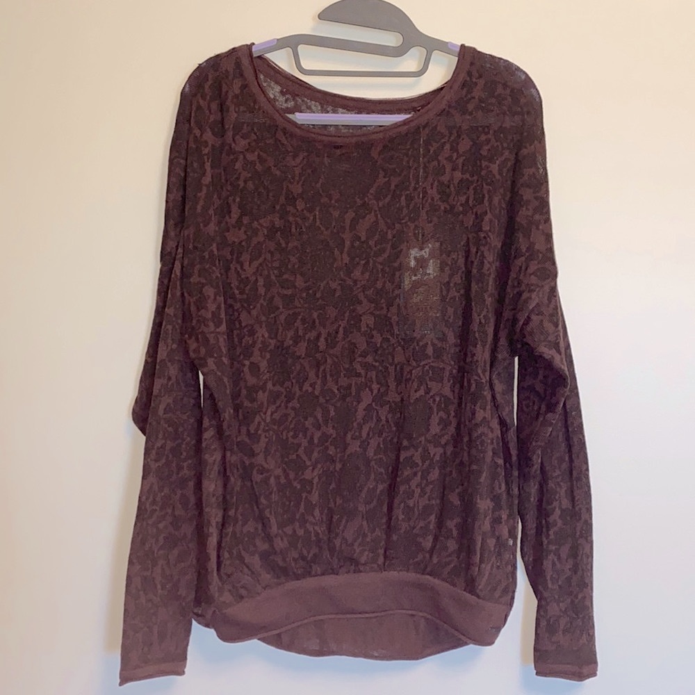 NWT Prana Prairie Grove Sweater Lightweight - Size Large